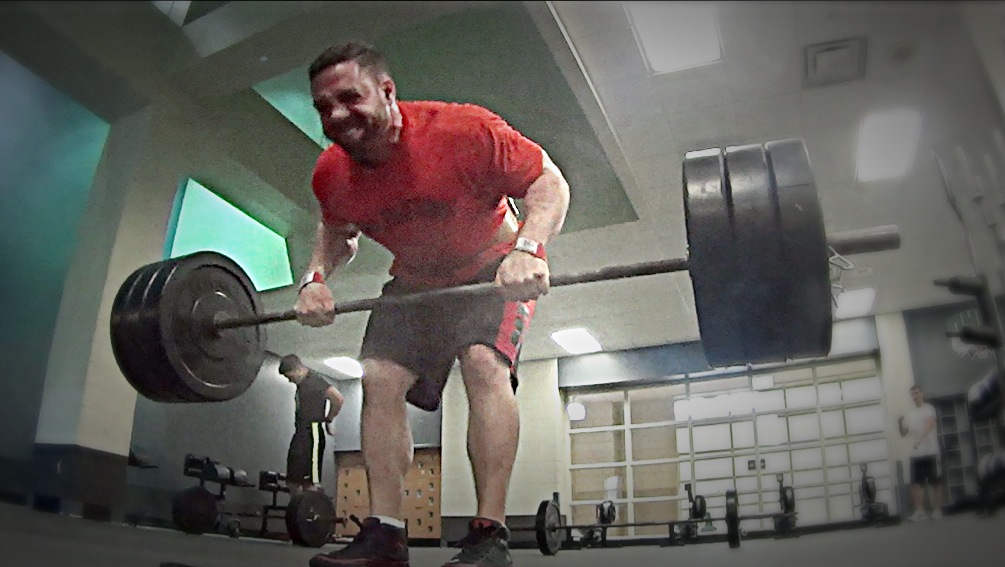 BANDED BENT BARBELL ROW