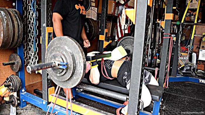 Dynamic Effort Upper: Close Grip Swiss Bar PR