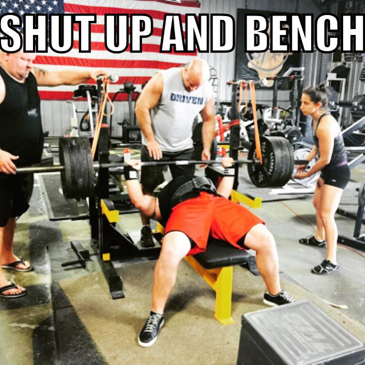 Tied a 3rm bench at The Compound