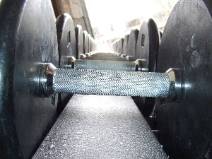 dumbbells for lower and tsunami bar bench