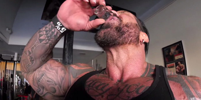 Rich Piana is Drinking and Lifting...Again (This Time with Patrón and Deadlifts)