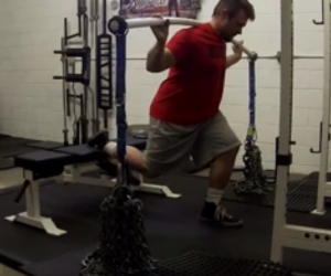 Serrano Split Squats Drop Set