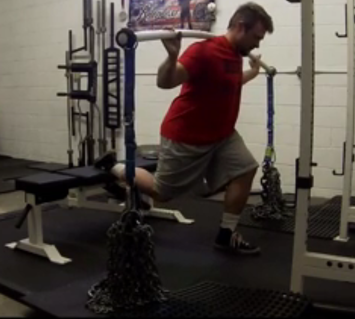 Serrano Split Squats Drop Set