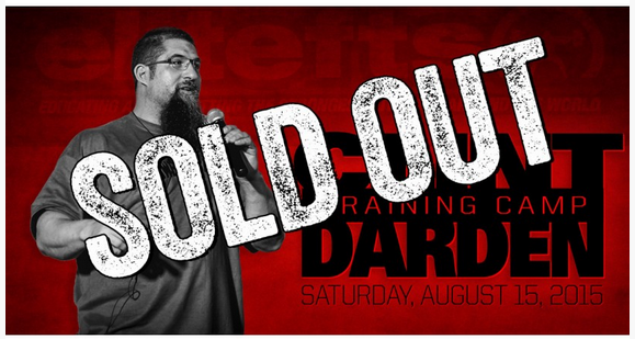 A Day With Darden: Sold Out