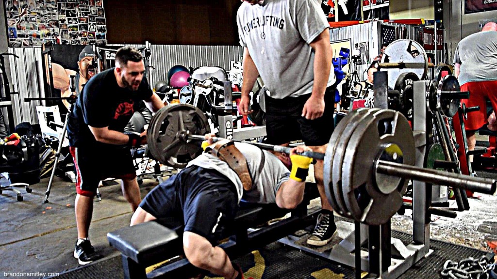 bench press 330 UGSS