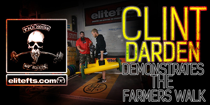 WATCH: Clint Darden Coaches How to Shave Seconds Off the Farmer's Walk