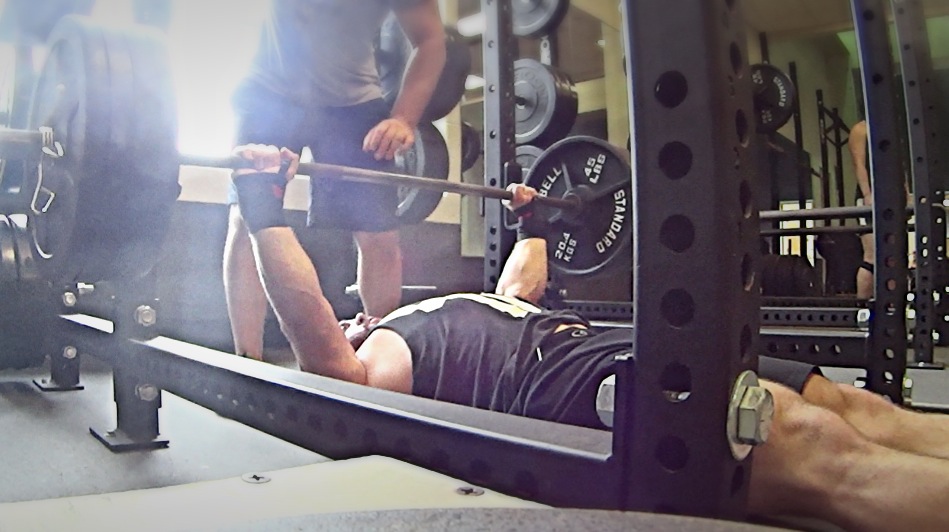 Feb. 2018 Week 1 - Day 4: Pause Floor Press up to 295x3