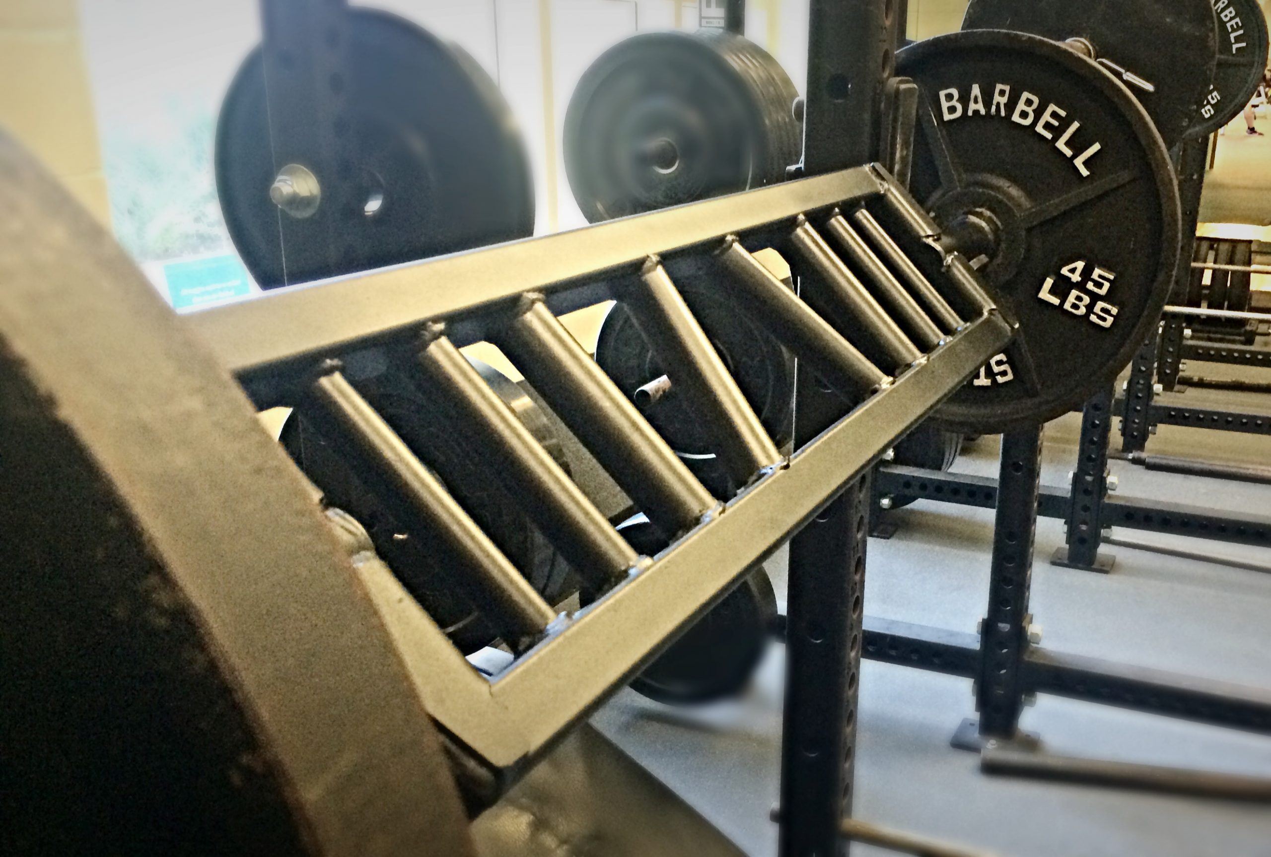 Video: Swiss Bar Incline Bench w/ New American Press Bar