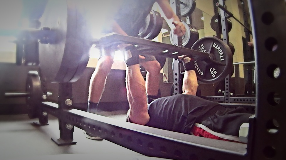 April 2018 Week 1 - Day 4: Pause Swiss Bar Floor Press up to 245x5