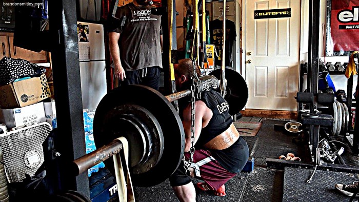 Speed/Rep Day: Yoke Bar vs Average Bands; & Sissy Squat Gym Hack (w/VIDEO)