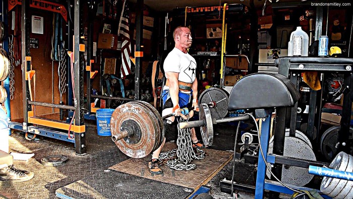 DE Lower: Cambered Bar Speed Squats, Pause Squat Cardio, Heavy Deads vs Chains (w/VIDEO)