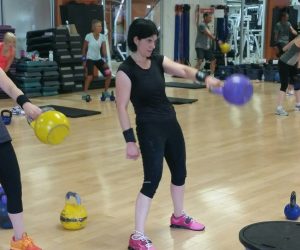 Kettlebell Fitness Class Receiving End ! (w/video's)