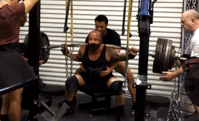 7/30- Single Ply Squats w/video, M2 Method week 4, 9 Weeks out from the RPS South Florida Conquest