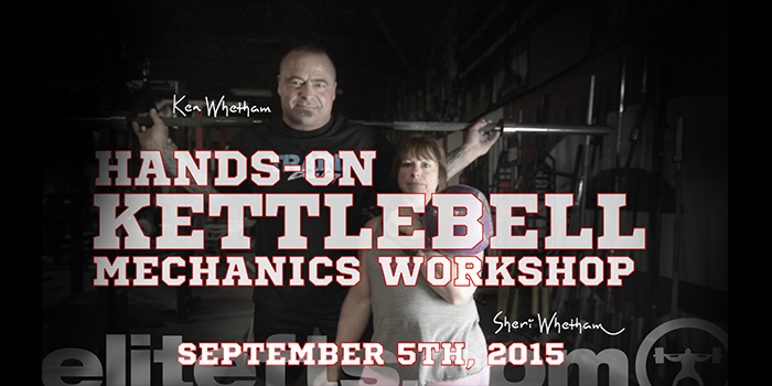 Kettlebell Workshop With Experts Ken and Sheri Whetham