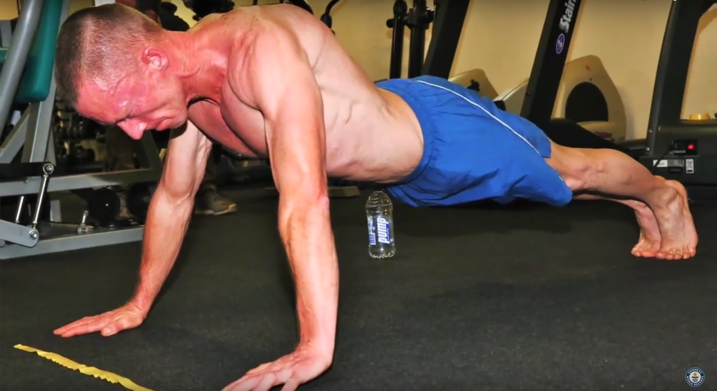 50-Year-Old Crushes World Record: Most Pushups In One Hour