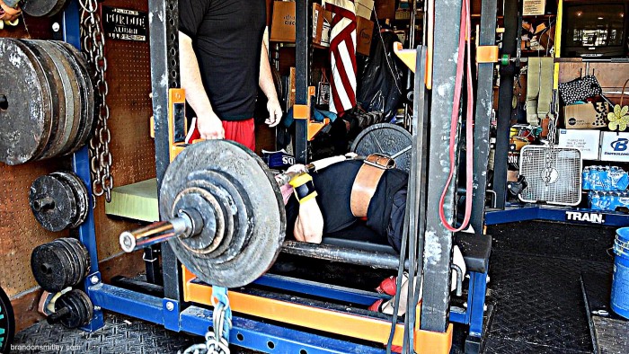 Dynamic Effort Upper: Bow Bar Speed Benching, and Back Training