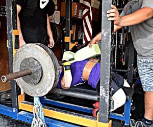 Dynamic Effort Upper: Speed Bench Press vs Chains and Back Accessory