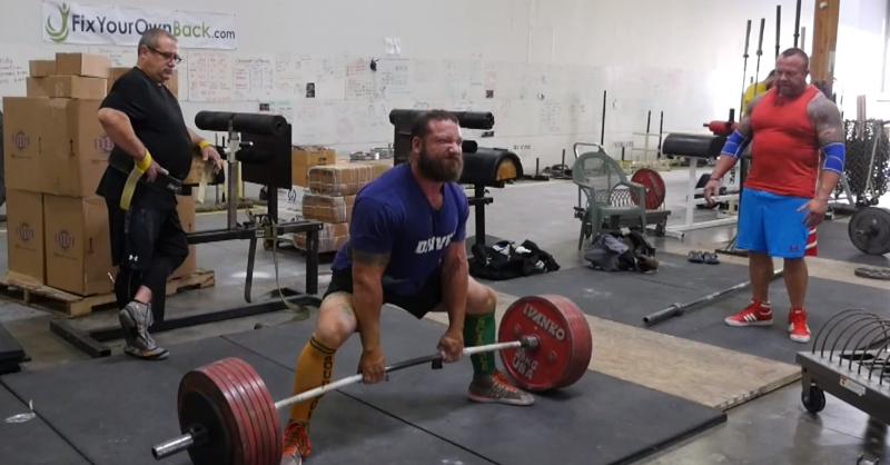 Duffin deadlift