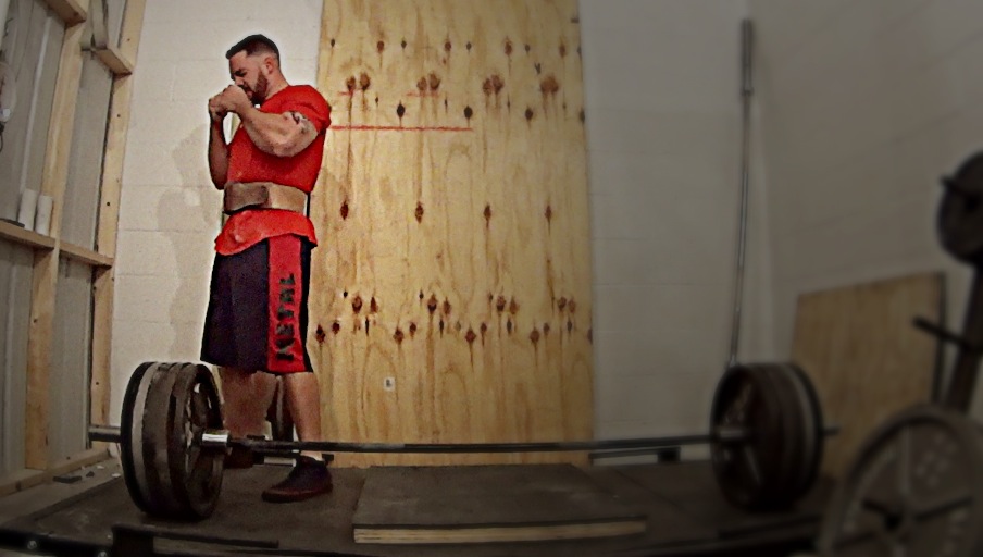 Deficit Deadlifts: Doubles up to 525 and 550x1 (Video)