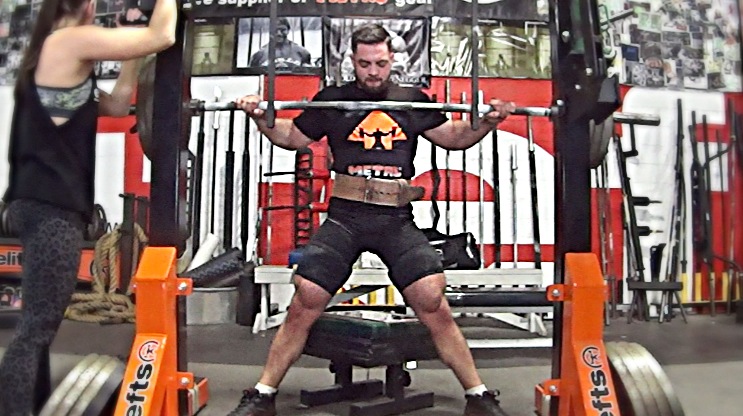 Speed Squats Wk3: 335+Avg Bands & Speed Pulls (Video)