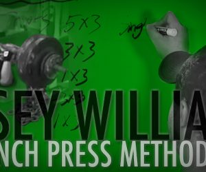 WATCH: Casey Williams' Bench Methods and 12-Week Raw Program