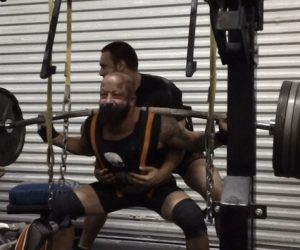 10/23- Single Ply Squats in the Metal M w/video, 6 Weeks out from the APF Gulf Coast Winter Bash