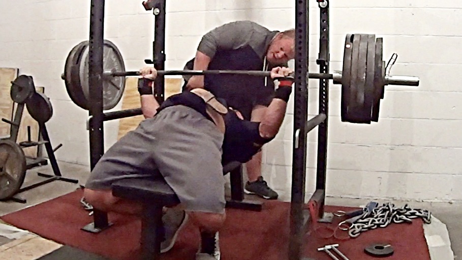 Shirted Bench up to 505lbs / Last Bench Session before Meet