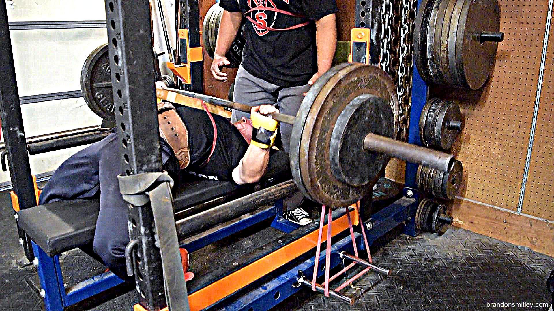 Max Effort Upper: Bench Press vs Doubled Monster Mini Bands