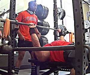 5x5+ Spoto Presses w/ 275lbs & Kettlebell Chaos Bench (Video)