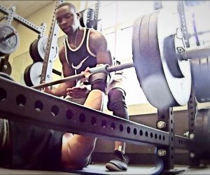 Shoulder & Back Improvements / FatGripz Floor Press PR (Video)