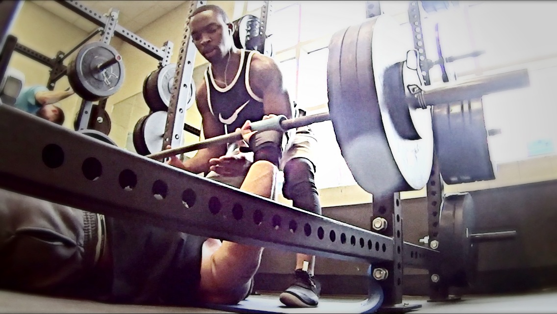 Max Effort Floor Press w/ FatGripz: Up to 335lbs (Video)