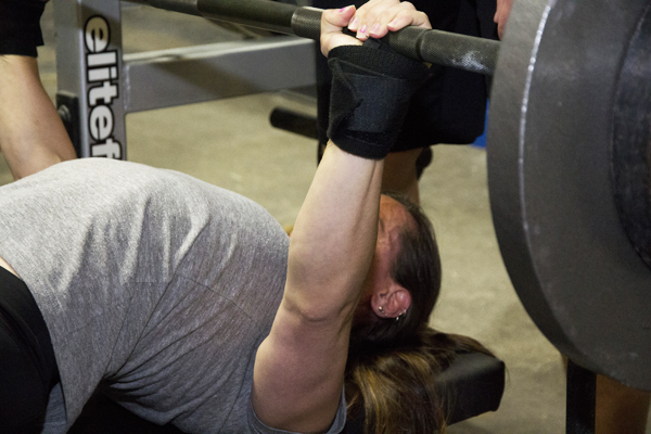 Meet Prep: Week 8- Heavy bench (2nd attempt, video)