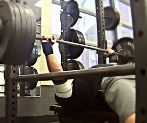 Max Effort Bench in Catapult: Up to 450x1 (PR) (Video)