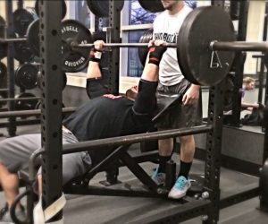 Incline Bench Reps & Seated Pin Overhead Press (Dynamic Bench) (Video)