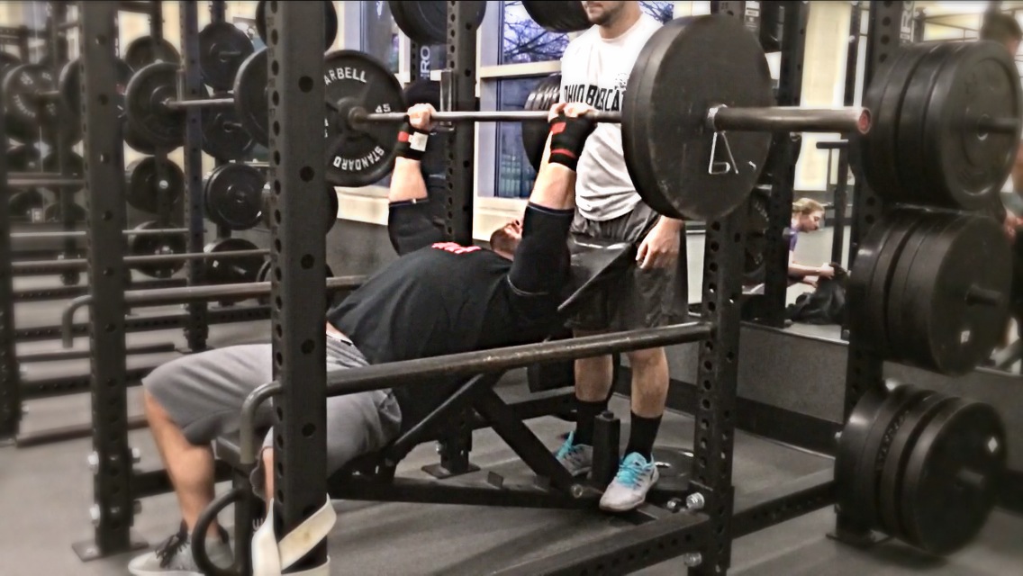 Incline Bench Reps & Seated Pin Overhead Press (Dynamic Bench) (Video)