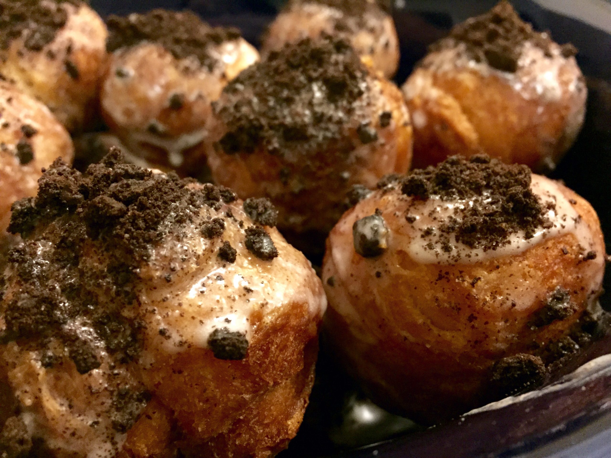 Oreo Stuffed Donut Holes