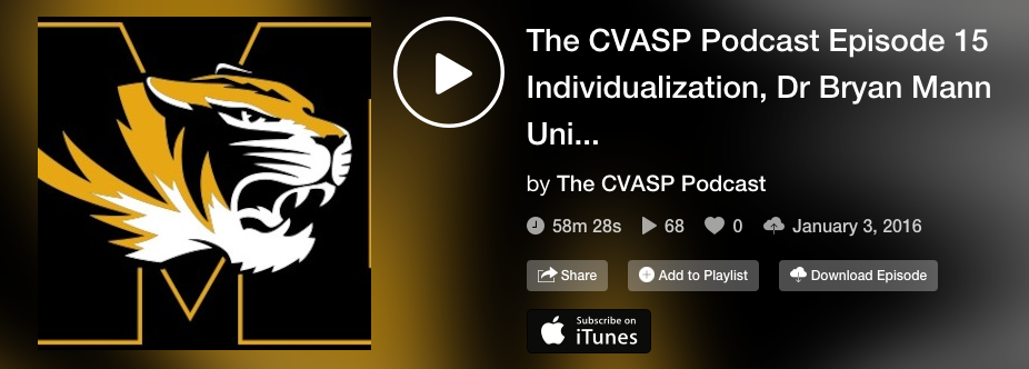 The CVASP Podcast: Episode #15 with Dr. Bryan Mann