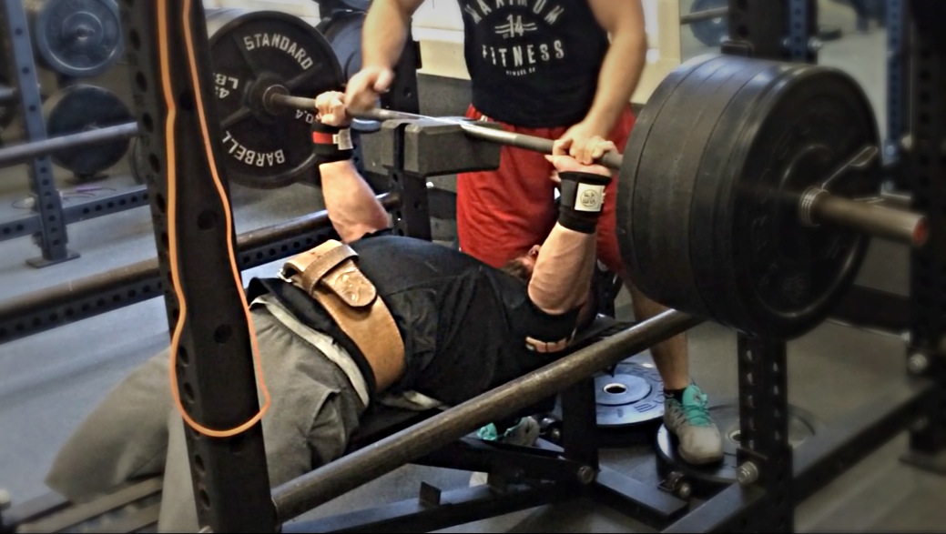 Back in the Bench Shirt / 3x3 to 475lbs to 2-Board (Video)