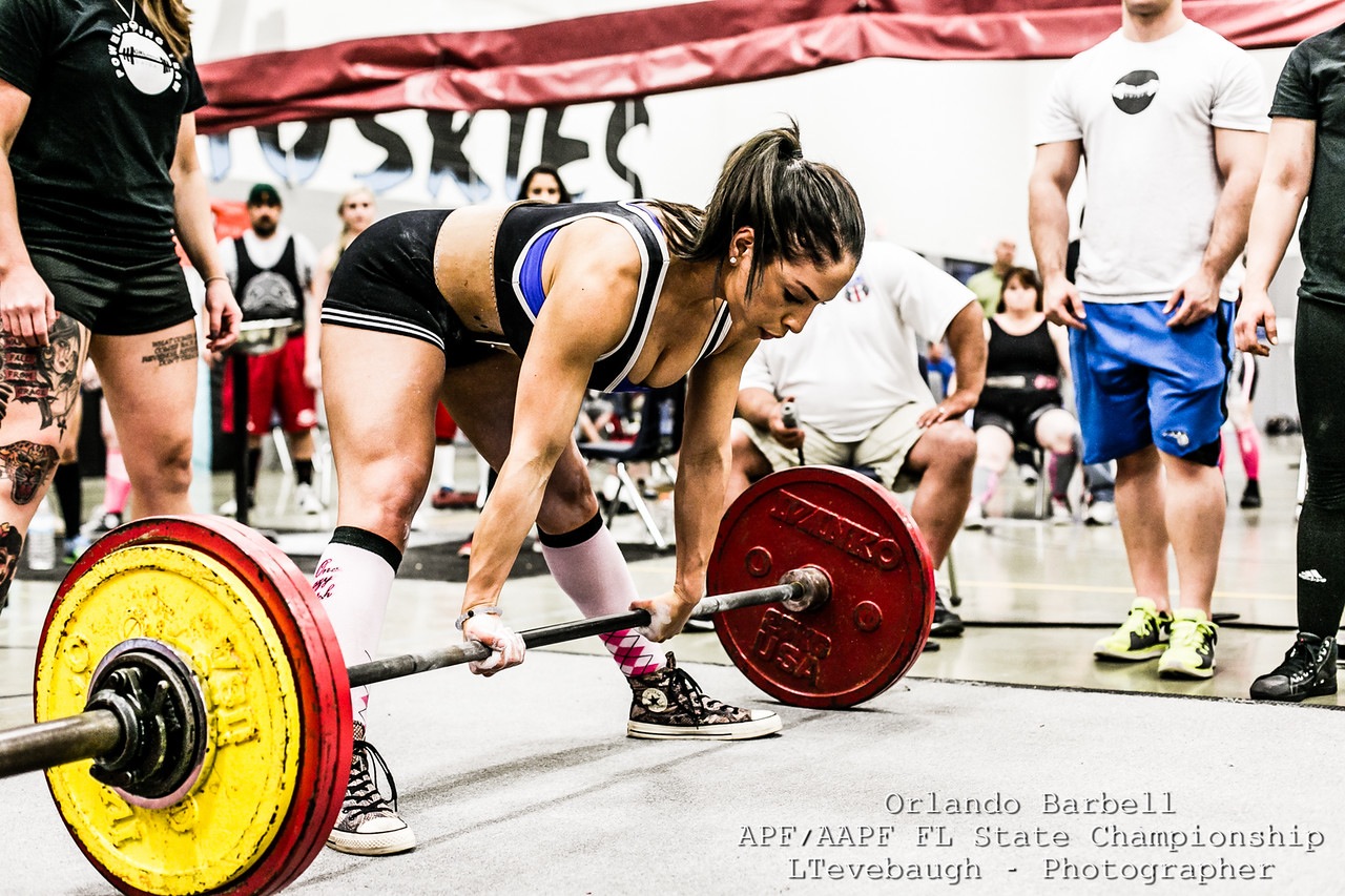 Deadlifts against Chains 