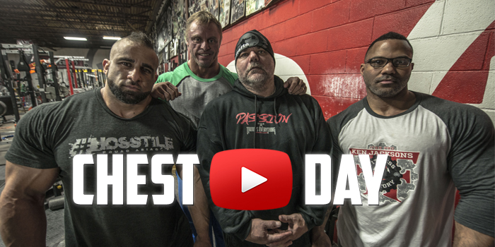 WATCH: IFBB Pro Chest Day with Meadows, Jackson, and Abiad