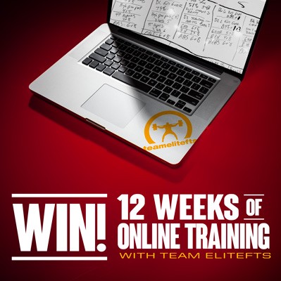 WIN 12 Weeks of Free Online Training With Team Elitefts