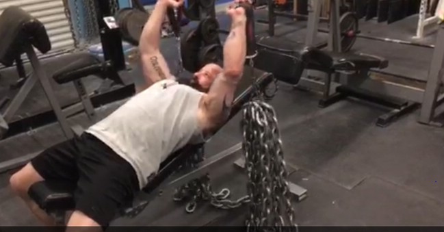 DE Upper: Speed Bench, Work Ups, And Some Extra Back Work (w/VIDEO)