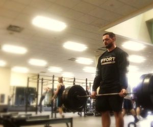 Beltless Squats, Good Mornings Wk 2 / Conditioning Circuit: DL, Rower, Lunges (Video)