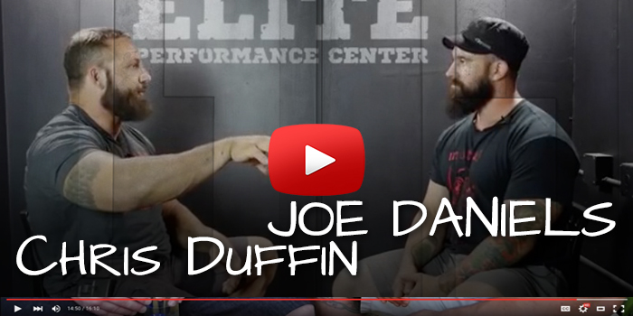 WATCH: Chris Duffin Interviews Kettlebell Expert Joe Daniels 