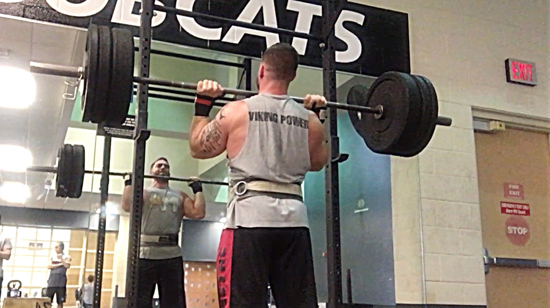 5/3/1 Overhead Press: 165x8 (Video) / Chin-Up Total Up to 82 for the Day