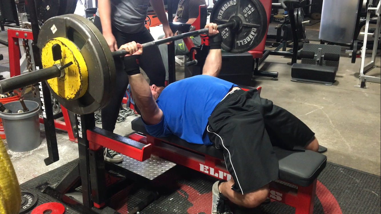 ~Week1~ Bench Press: 275x7 & Close Grip Incline Press: 225x8 (VIDEO)