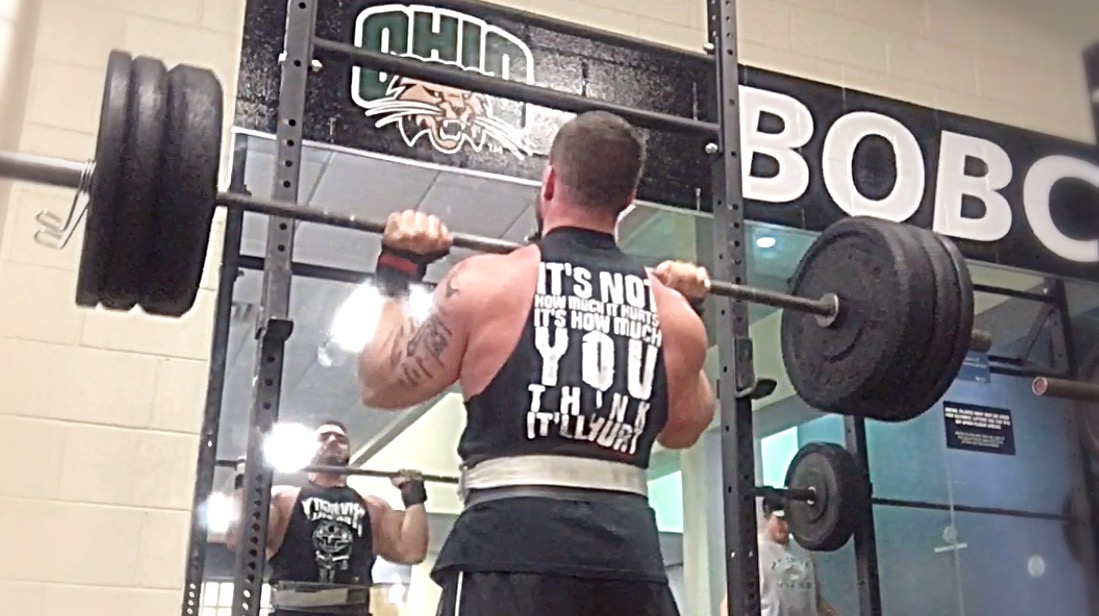 Back at it.. OHP: 180x10 (video) / Slow but sustainable is the name of the game