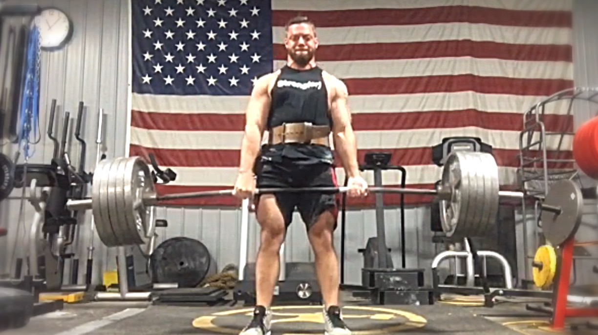 Deadlift: 495x8 (Video) & Spider Bar Box Squats / Rep PR with Some in the Tank