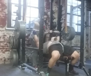 495 Bench For Reps (w/ Reverse Bands)