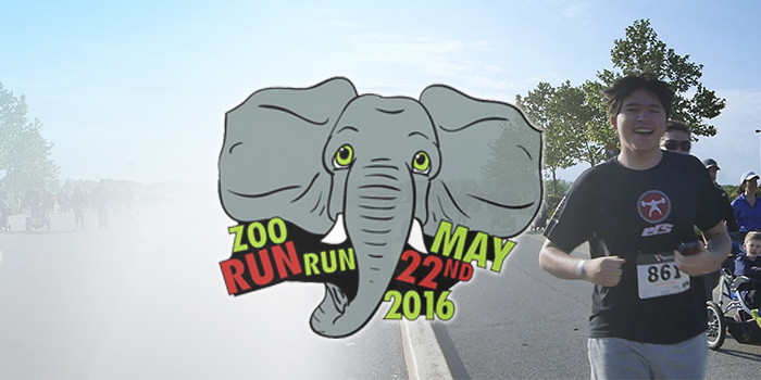 Zoo RunRun — Blaine Crosses the Finish Line in His First 5K